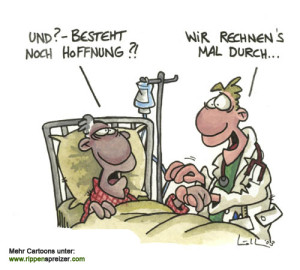 Wir danken dem Verlag MEDI-LEARN.net GbR für die freundliche Erlaubnis, Cartoons von Rippenspreizer verwenden zu dürfen. Mehr Cartoons sind unter http://www.medi-learn.de/cartoons/ zu finden