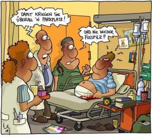 Wir danken dem Verlag MEDI-LEARN.net GbR für die freundliche Erlaubnis, Cartoons von Rippenspreizer verwenden zu dürfen. Mehr Cartoons sind unter http://www.medi-learn.de/cartoons/ zu finden